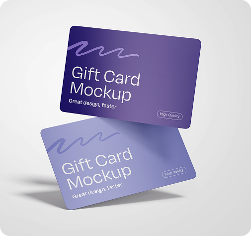 Design de carte cadeau Mr Strong